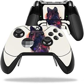 MightySkins Skin Compatible with Microsoft Xbox One Elite Controller - Universal Wolf | Protective, Durable, and Unique Vinyl wrap Cover | Easy to Apply, Remove, and Change Styles | Made in The USA