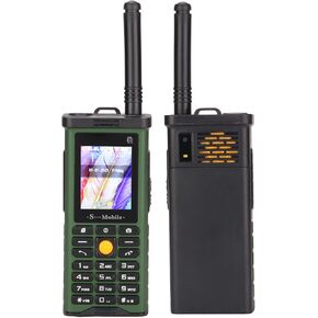 Bewinner S‑G8800 Unlocked Senior Cell Phone 4 SIM Card 2G Retro Phone Large GSM Mobile Phone for Senior 2400mAh(Green)