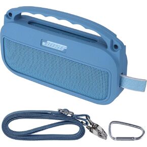 2nd Silicone Cover Compatible with Bose SoundLink Flex 2nd Gen/Bose SoundLink Flex Portable Speaker (Black)