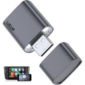 Mini Apple CarPlay Wireless Adapter,Wireless Apple Carplay Adapter,No Cable,Instant Connection,100% Restore Sound & Lmages,Carplay Wireless Adapter for iPhone iOS 10+ and Car from 2016+