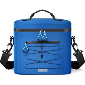 Cooler Bag, 8/16/30 Can Soft Sided Small Portable Insulated Cooling Pack, Everyday Lunch Cooler, Leakproof Ice Chest for Beach, Camping, Travel, Picnic