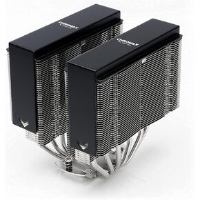 Noctua NH-D15 chromax.Black CPU Cooler with NA-HC4 chromax.Black Heatsink Covers
