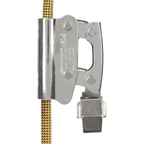 Climb Self Locking Rope Grab - Alloy Steel, Safety Protection 25 kN(Aprx 300LB), Used with 5/8’’ Lifeline Rope, for Construction, Climbing, Fall-Protection (Press Lock)