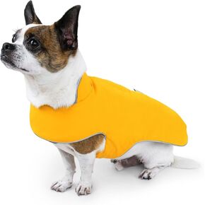 Jan & Jul Dog Rain Jacket (أصفر ، الحجم: M)