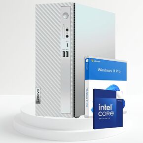 Lenovo IdeaCentre Business Desktop, Intel 14th Gen Core i3-14100 (Outperforms i7-9700), 16GB RAM, 512GB PCIe SSD, Wi-Fi 6, Windows 11 Pro, Dual Monitor Support, Sleek Tower for Home & Office