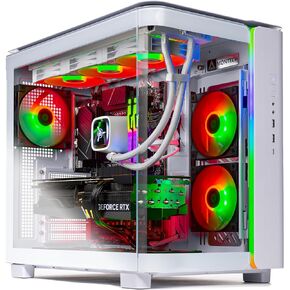 Skytech Rampage Gaming PC Desktop, Ryzen 7 7800X3D 4.2 GHz (5GHz Turbo Boost), NVIDIA RTX 5070 Ti 16GB GDDR7, 1TB Gen4 SSD, 32GB DDR5 RAM 5600 RGB, 850W Gold PSU, 360mm ARGB AIO, Wi-Fi, Win 11