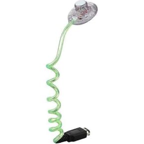 Green Flexible LED Night Worm Light for Game Boy Color Pocket for GBC GBP Screen Light, Console Worm Lamp Accessories, No Extra Batteries Required, Accessories