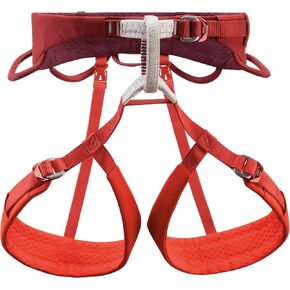 حزام Petzl ADJAMA للجنسين - حزام تسلق الصخور والجليد قابل للتعديل للتسلق الفردي والمتعدد الملاعب