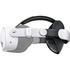 BOBOVR E3 Head Strap,Compatible with Meta Quest 3/3S, Rear Balance System,Adjustable 70g Weight Block