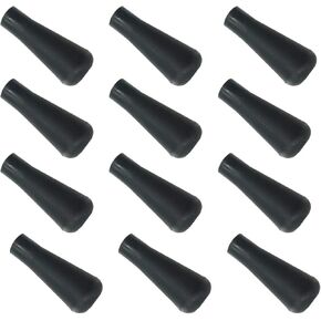 TIHOOD 12PCS Soft Rubber Arrowheads Archery Hunting Game Practice Safety Arrow Tips