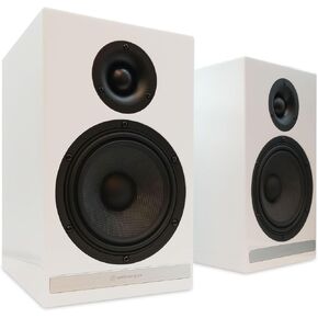 Audioengine HDP6 Passive Bookshelf Speakers - High Gloss Piano White
