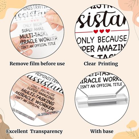 Yopyame Boss Gifts Acrylic Boss Day Gifts for Women It is One Thing to Be a Boss Acrylic Engraved Keepsake Appreciation Gifts for Leader Mentor Office Desk Decor Funny Paperweights Work Gifts in Kuwait