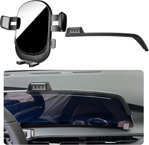 حامل هاتف السيارة لملحقات سيارات Cadillac CT5 [فقط لنمط شاشة 2020-2024 CT5] [قفل تلقائي للهاتف الخلوي بدون استخدام اليدين يناسب هواتف iPhone وجميع الهواتف الذكية] in Saudi Arabia