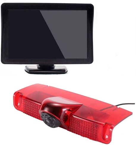 Car Third Roof Top Mount Brake Lamp Light Rear View Reverse Parking Camera,replacement for Chevrolet Express GMC Chevy Savana Exporer Vans Cargo Van 2003-2018 in Saudi Arabia