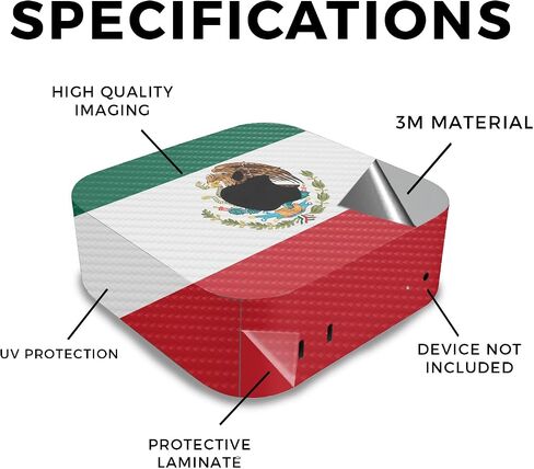 Carbon Fiber Skin Compatible with Apple Mac Mini M4 (2024) - Weed - Premium 3M Vinyl Protective Wrap Decal Cover - Easy to Apply | Crafted in The USA by MightySkins in Saudi Arabia