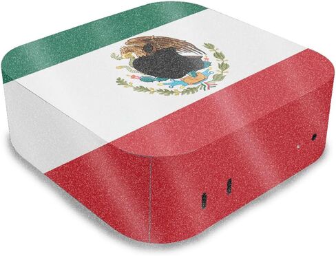 Carbon Fiber Skin Compatible with Apple Mac Mini M4 (2024) - Weed - Premium 3M Vinyl Protective Wrap Decal Cover - Easy to Apply | Crafted in The USA by MightySkins in Saudi Arabia