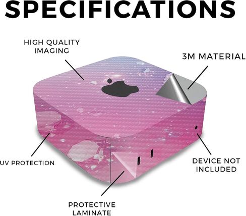 Carbon Fiber Skin Compatible with Apple Mac Mini M4 (2024) - Weed - Premium 3M Vinyl Protective Wrap Decal Cover - Easy to Apply | Crafted in The USA by MightySkins in Saudi Arabia