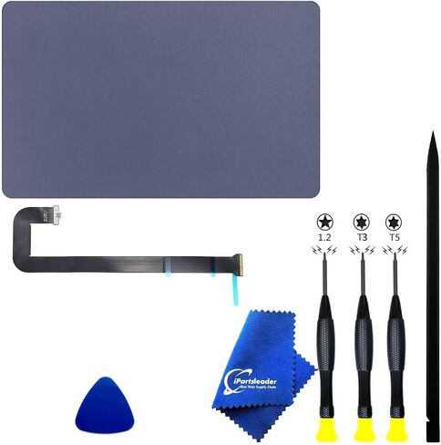 A2681 Trackpad Replacement for MacBook Air (Retina,13-inch,M2,2022) Force Touch Touchpad with Cable 661-26202 821-03871-A EMC 4074 (Grey) in Kuwait
