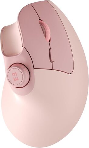 seenda Ergonomic Mouse Rechargeable, Vertical Wireless Mouse with Volume knob, Quiet clicks, 3 Device Connection (Bluetooth or USB), Optical Mice for Windows, PC/Mac- Black in Kuwait