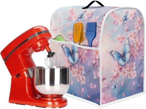 Pumpkin Cock Kitchen Mixer Cover With Drawcord And Storage Pocket Dust-proof Waterproof Kitchen Appliance Accessories Covers For Bowl Lift 6-8 Quart Mixers in Kuwait