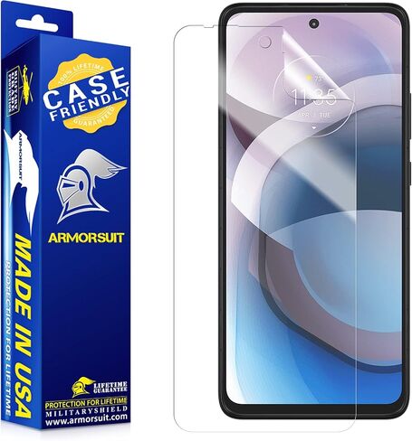ArmorSuit 2+2 Pack Screen Protector for Motorola Razr+/Plus 2024 Case Friendly MilitaryShield HD Clear Film - Made in USA in Saudi Arabia