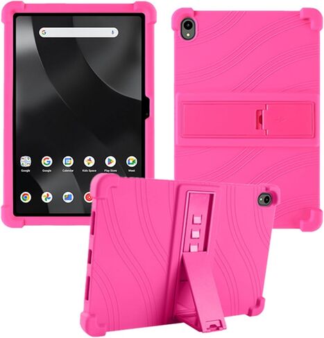 Case for Onn 12.1 Tablet Pro 2024 Model (100146663) 12.1 inch Tablet, Kids Friendly Soft Silicone Adjustable Stand Cover for Onn 12.1 inch Tablet Pro 2024 Case (Black) in Saudi Arabia