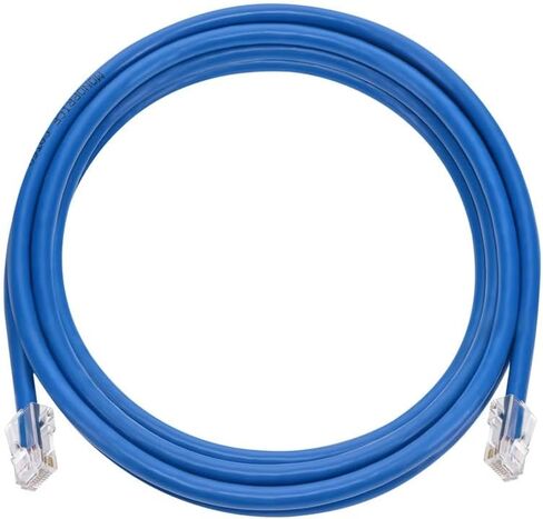 كابل تصحيح Monoprice Cat6A - 50 قدم - أسود | 26AWG، 10G، موصل نحاسي مكشوف، موصل نحاسي مطلي بالذهب، RJ45، كابل إيثرنت بدون تشغيل in Saudi Arabia
