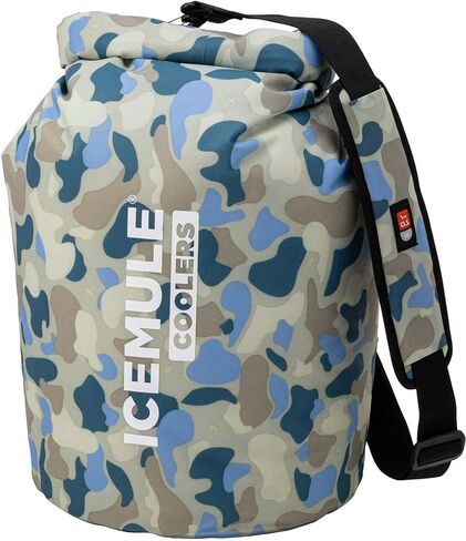 ICEMULE Classic Collapsible Sling Strap Cooler – Hands Free, 100% Waterproof, 24+ Hours Cooling, Soft Sided Cooler in Saudi Arabia