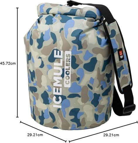 ICEMULE Classic Collapsible Sling Strap Cooler – Hands Free, 100% Waterproof, 24+ Hours Cooling, Soft Sided Cooler in Saudi Arabia