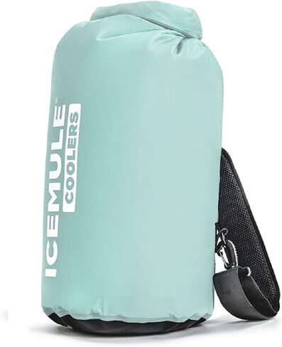 ICEMULE Classic Collapsible Sling Strap Cooler – Hands Free, 100% Waterproof, 24+ Hours Cooling, Soft Sided Cooler in Saudi Arabia