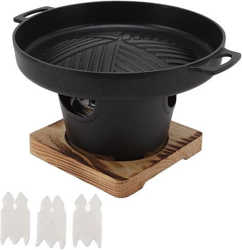 Mini Portable Camping Grill Stove Tabletop Barbecue Grill, Japanese BBQ Grill Pan for Camping Picnic Home Electric Grills Indoor Grills & Griddles (HN-BBQ18D) in Kuwait