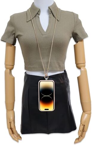 Snake سلسلة الهاتف حزام Universal Phone Phone Mointric (سلسلة الأفعى （الذهب الخفيف） F5) in Kuwait