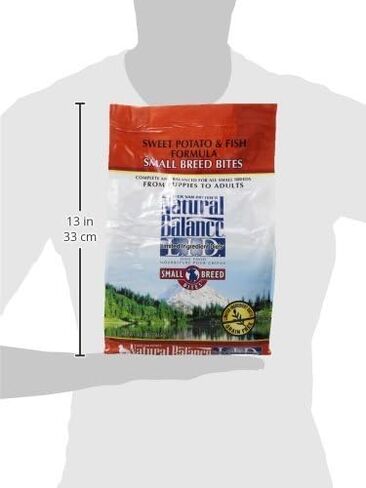 Natural Balance Limited Ingredient Small Breed Adult Grain-Free Dry Dog Food, Salmon & Sweet Potato Recipe, 4 Pound (Pack of 1) in Kuwait