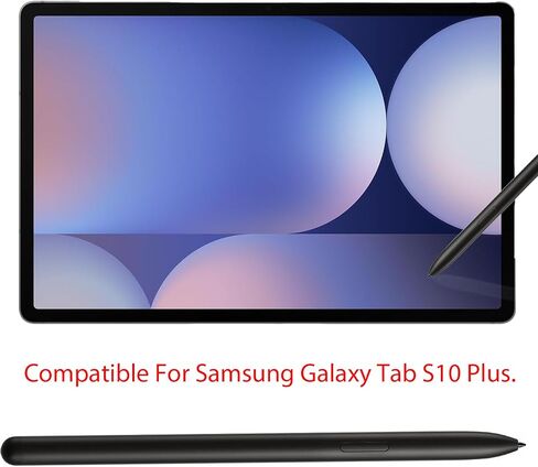 Galaxy Tab S10 Plus Stylus Pen Replacement for Samsung Galaxy Tab S10 Plus Stylus Pen for Galaxy Tab S10 Plus S Pen WithoutBluetooth with Free 5 Tips (Silver) in Saudi Arabia
