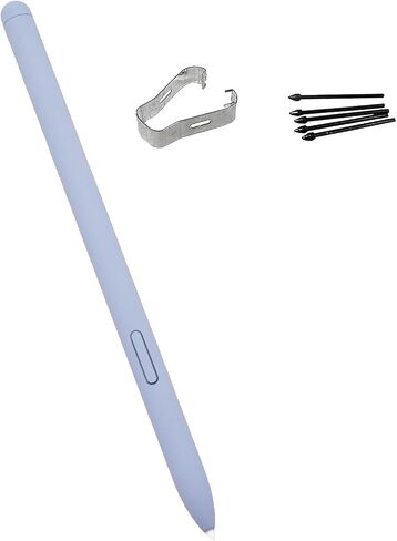 Galaxy Tab S10 Plus Stylus Pen Replacement for Samsung Galaxy Tab S10 Plus Stylus Pen for Galaxy Tab S10 Plus S Pen WithoutBluetooth with Free 5 Tips (Silver) in Saudi Arabia