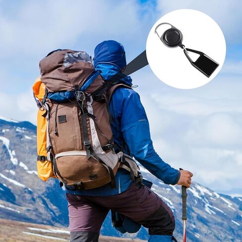 Pants Lighter Clip, Retractable Lighter Belt, Anti Lost Retractable Keychain Belt, Lighter Leash for Fishing Hiking,Lighter Protective Cover for Camping,Lighter Leash，House Supplies (Red) in Kuwait