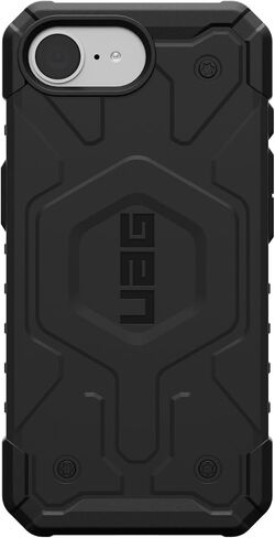 URBAN ARMOR GEAR UAG Designed for iPhone 16e Case Monarch Pro - Compatible with MagSafe Premium Carbon Fiber Inlay Rugged Military Grade Drop Proof Protective Cover, Titanium in Kuwait