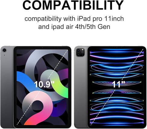 حالة لوحة المفاتيح Kvago لـ iPad Pro 11 Inch (4th ، الجيل الثالث) ومنتجات السلسلة الجوية (Air 6th ، 5 ، الجيل الرابع) ، Coral Pink in Kuwait