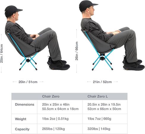 Helinox Chair Zero Ultralight Compact Camping Chair in Saudi Arabia