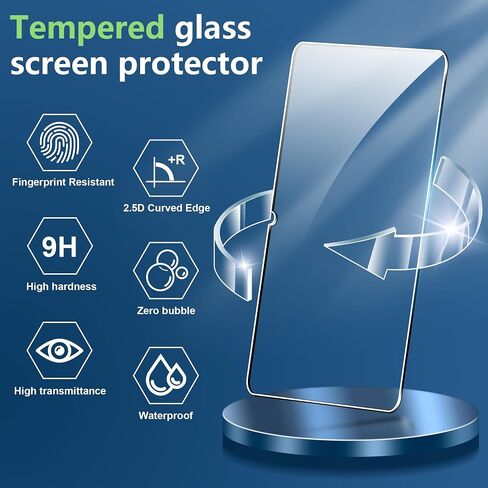 for Xiaomi Pad 7 Screen Protector,9H Hardness, Anti-Scratch, Tempered Glass flim, Case Friendly, Anti-Fingerprint,Anti-Scratch,(2PACK) in Saudi Arabia