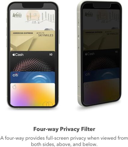 ZAGG InvisibleShield Glass Elite VisionGuard+ واقي الشاشة - مصنوع لهاتف Apple iPhone SE2 (2020) - حماية من الصدمات، مقاوم لبصمات الأصابع، مقاوم للخدش in Saudi Arabia
