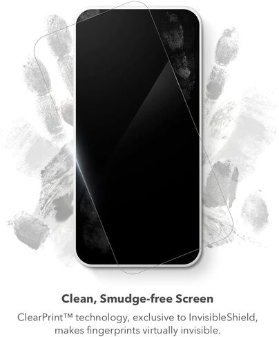 ZAGG InvisibleShield Glass Elite VisionGuard+ واقي الشاشة - مصنوع لهاتف Apple iPhone SE2 (2020) - حماية من الصدمات، مقاوم لبصمات الأصابع، مقاوم للخدش in Saudi Arabia