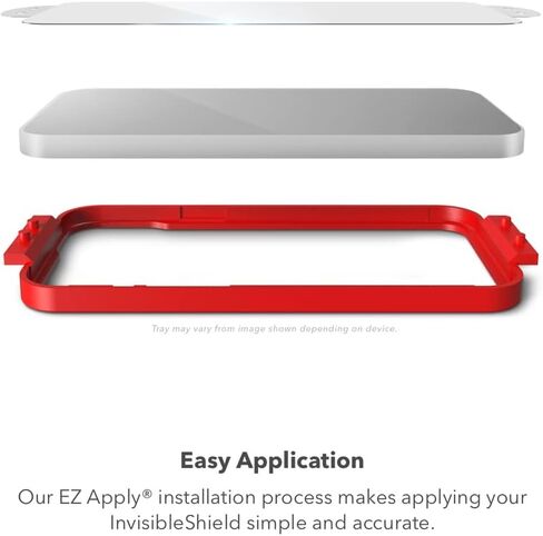 ZAGG InvisibleShield Glass Elite VisionGuard+ واقي الشاشة - مصنوع لهاتف Apple iPhone SE2 (2020) - حماية من الصدمات، مقاوم لبصمات الأصابع، مقاوم للخدش in Saudi Arabia
