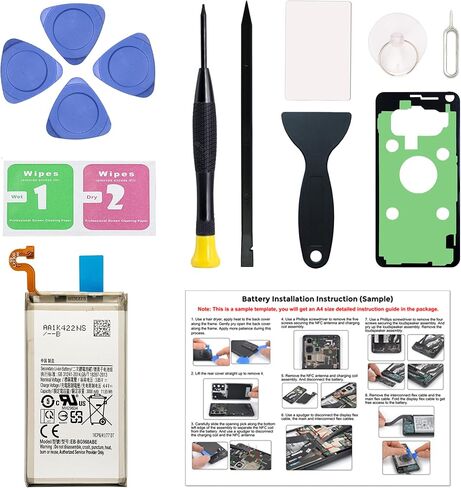 New Upgraded Battery for Galaxy S23 FE, EB-BS711ABY Battery Compatible with Galaxy S23 FE SM-S911U/U1/B/W/N Series, with Instruction & Tools in Saudi Arabia