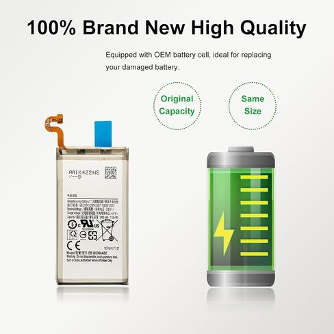 New Upgraded Battery for Galaxy S23 FE, EB-BS711ABY Battery Compatible with Galaxy S23 FE SM-S911U/U1/B/W/N Series, with Instruction & Tools in Saudi Arabia