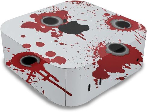 Skin Compatible with Apple Mac Mini M4 (2024) - Sticky Icky Icky - Premium 3M Vinyl Protective Wrap Decal Cover - Easy to Apply | Crafted in The USA by MightySkins in Saudi Arabia