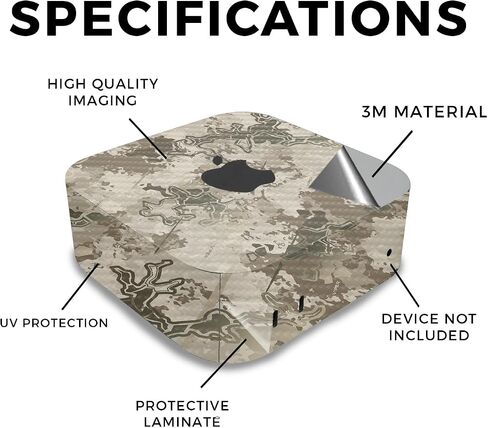Skin Compatible with Apple Mac Mini M4 (2024) - Sticky Icky Icky - Premium 3M Vinyl Protective Wrap Decal Cover - Easy to Apply | Crafted in The USA by MightySkins in Saudi Arabia