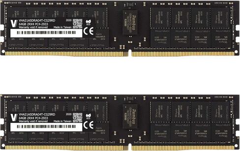 V-Color DDR4 32GB (2 × 16GB) HYNIX IC 2933MHz (PC3-23400) R-DIMM لـ Apple MAC PRO 2019 ECC DIMM DUT DUAL RANDAN in Saudi Arabia