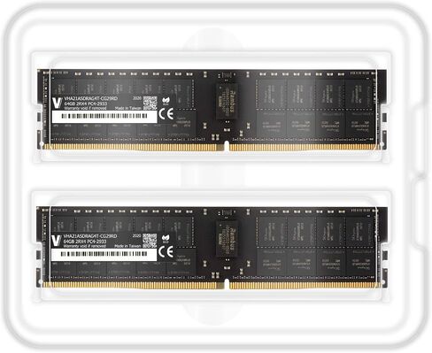 V-Color DDR4 32GB (2 × 16GB) HYNIX IC 2933MHz (PC3-23400) R-DIMM لـ Apple MAC PRO 2019 ECC DIMM DUT DUAL RANDAN in Saudi Arabia