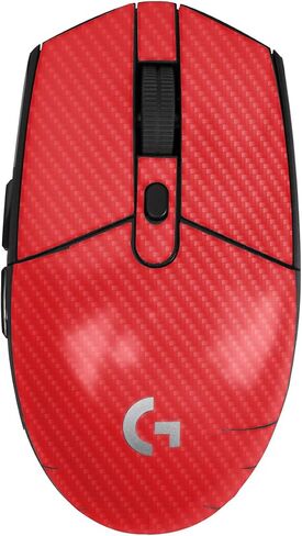 Glossy Glitter Mouse Skin Compatible with Logitech G305 Lightspeed - Cotton Candy - Premium 3M Vinyl Protective Wrap Decal Cover - Easy to Apply | Crafted in The USA by MightySkins in Saudi Arabia